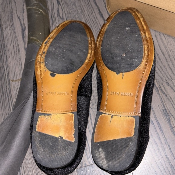 Steve Madden velvet upper men’s loafers Sz 8 - Picture 5 of 15